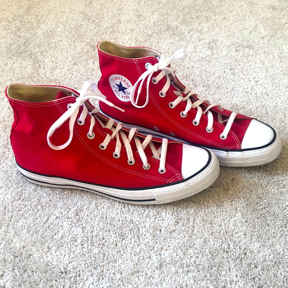 Converse All Star High Tops Unisex Red